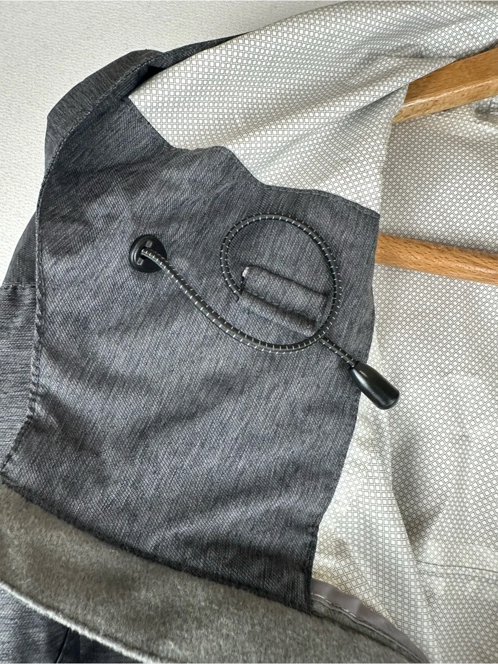 Paradox Hooded Rain Jacket Heathered Grey Men's XXL Lightweight